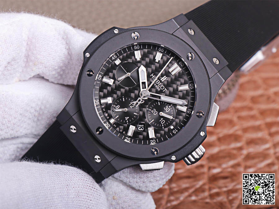 Hublot Big Bang 301.QX.1724.RX V6 Factory Carbon Fiber Black Dial