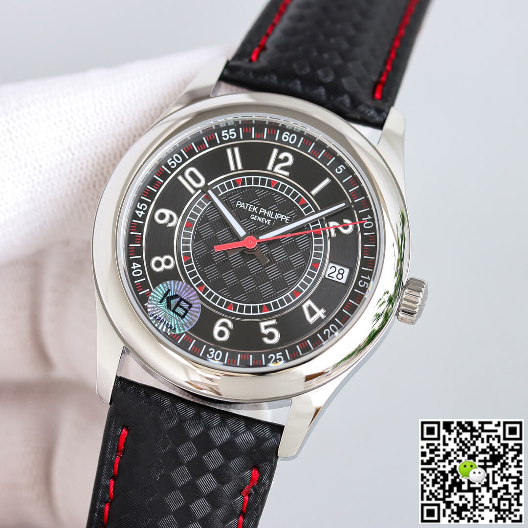 Patek Philippe Calatrava 6007G-010 GS Factory Black Dial