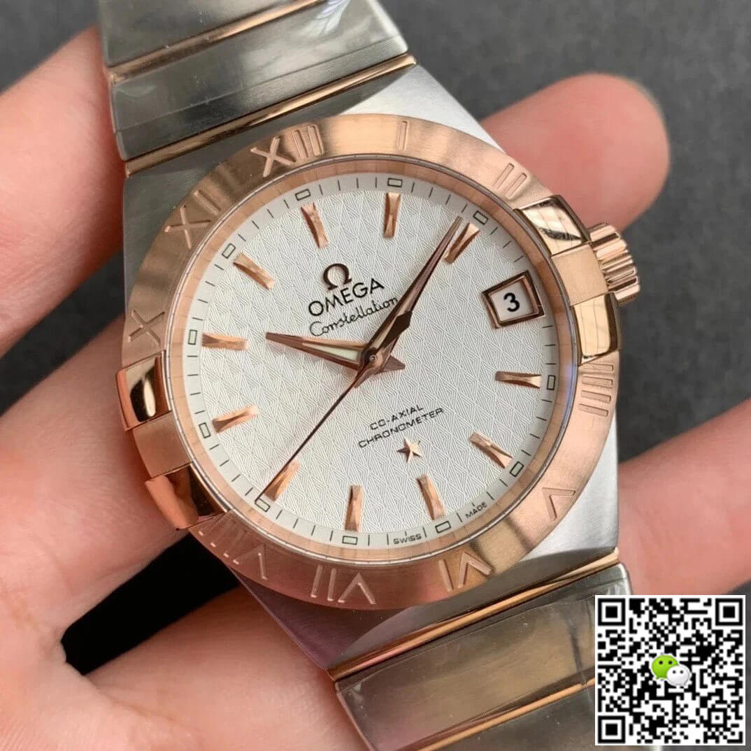 Omega Constellation 123.20.38.21.02.007 VS Factory Rose Gold