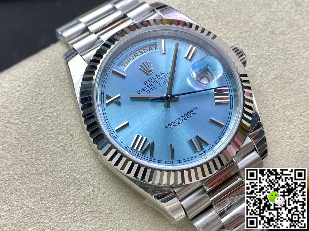 Rolex Day Date M228236-0012 EW Factory Blue Dial