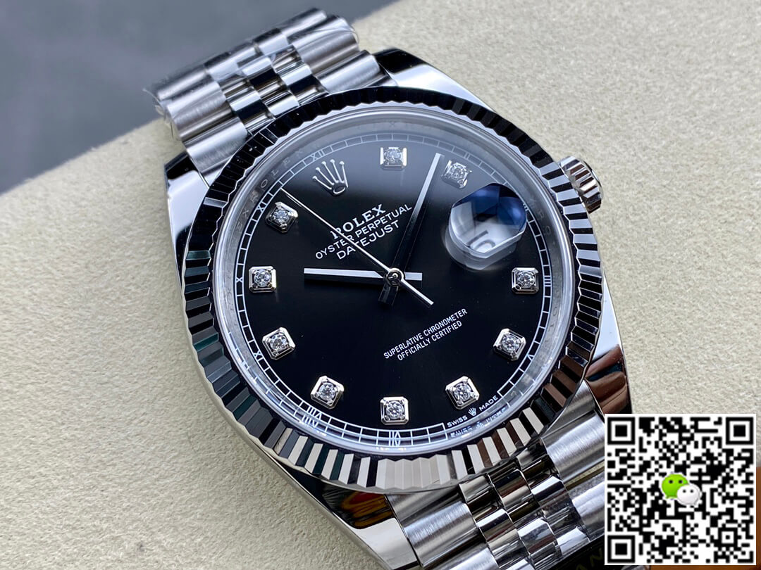 Rolex Datejust M126334-0012 Clean Factory Black Dial
