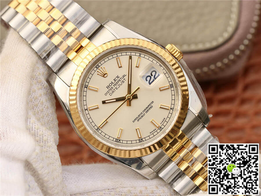 Rolex Datejust 116233 36MM AR Factory Yellow Gold