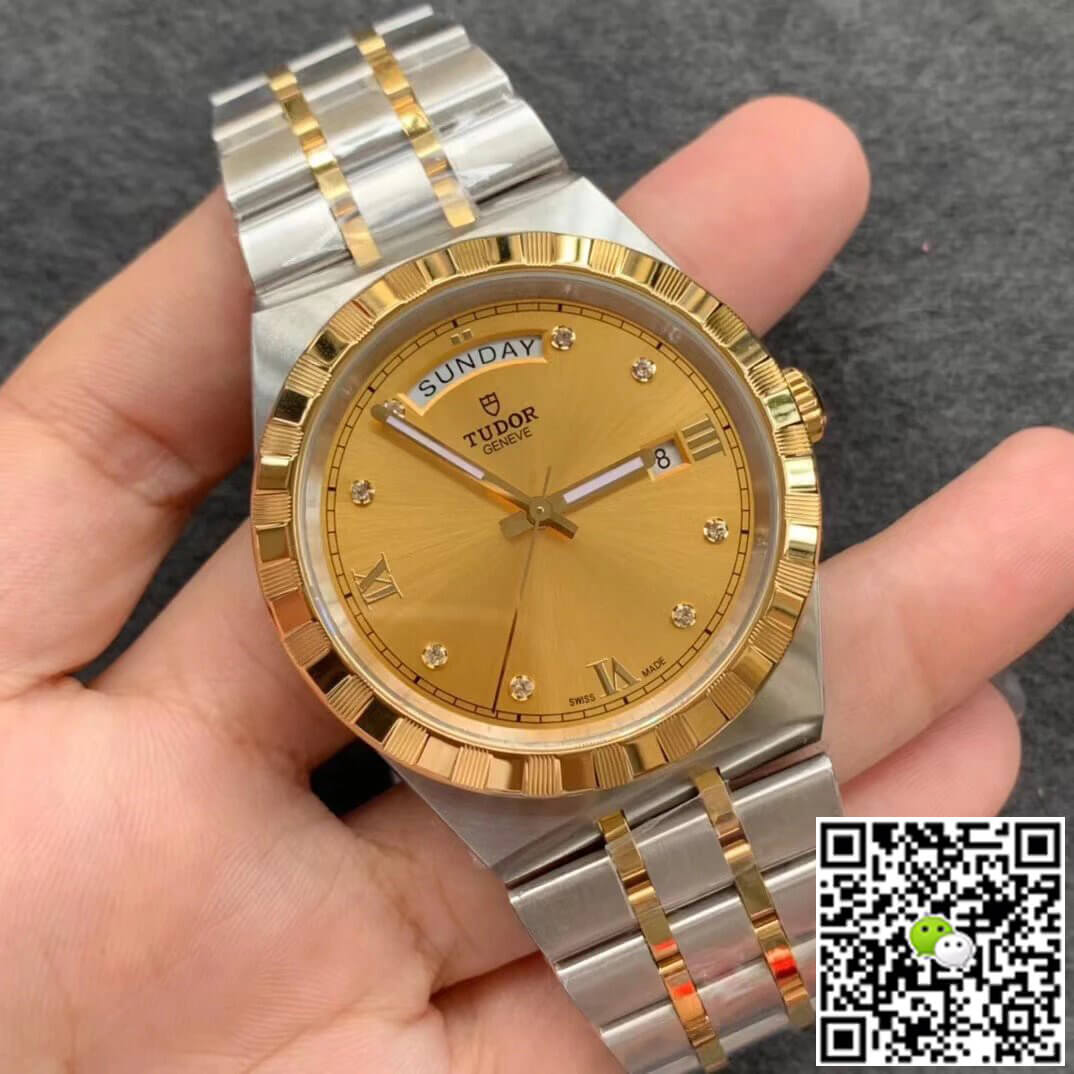 Tudor Royal M28603-0006 V7 Factory Champagne Dial