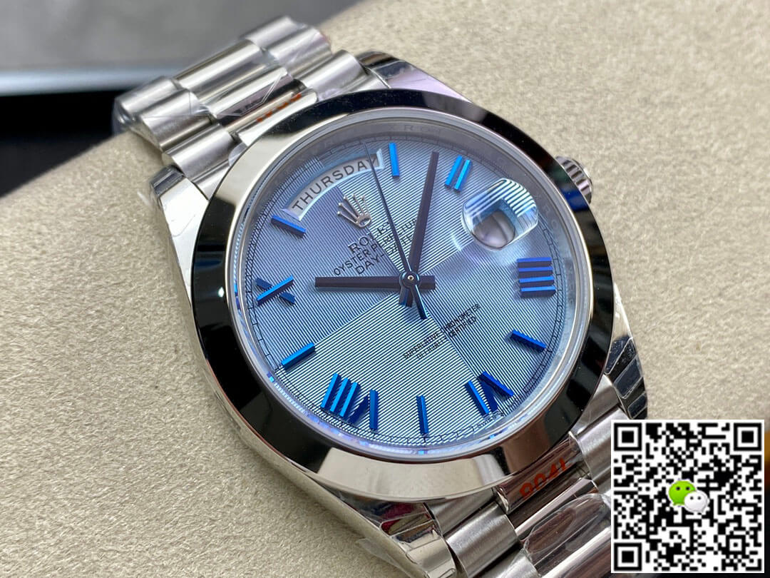 Rolex Day Date M228206-0001 EW Factory Blue Dial