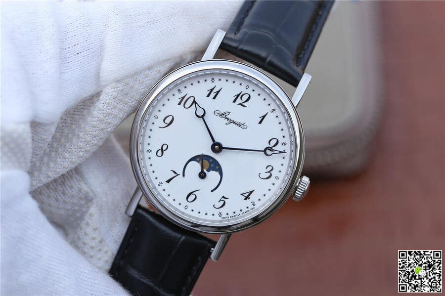 Breguet Classique Moonphase 9087BB/29/964 TW Factory White Dial