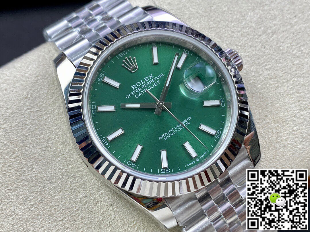 Rolex Datejust M126334-0028 EW Factory Green Dial