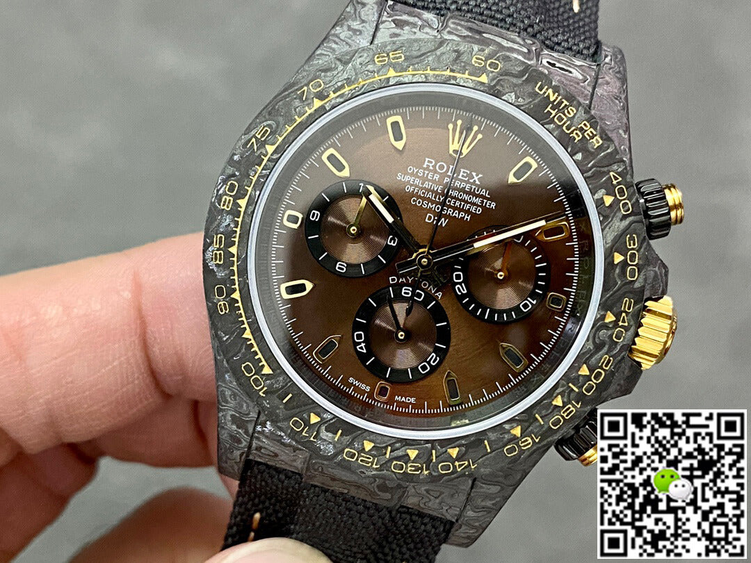 Rolex Daytona Cosmograph Noob Factory Diw Custom Version Brown Dial