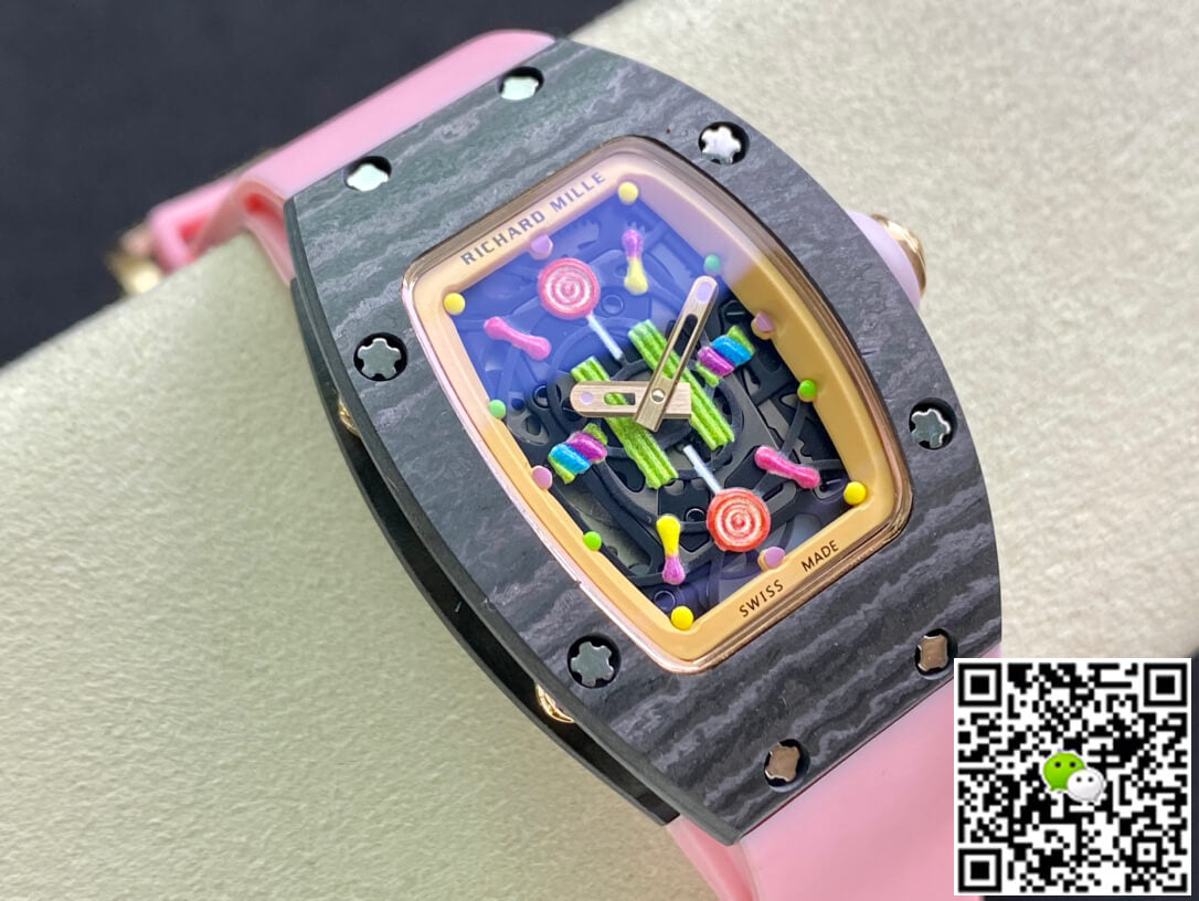 Richard Mille RM-07 Bon Bon RM Factory Carbon Fiber Case