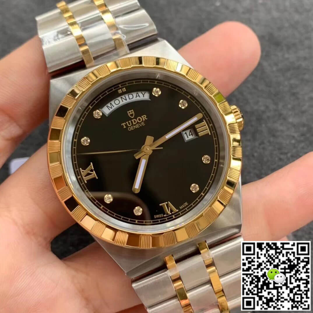 Tudor Royal M28603-0005 V7 Factory Black Dial