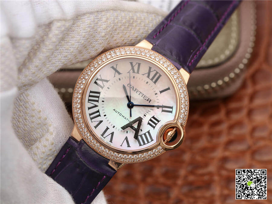 Ballon Bleu De Cartier WE902066 V6 Factory V4 Rose Gold