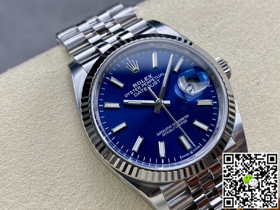 Rolex Datejust M126234-0017 36MM Clean Factory Blue Dial