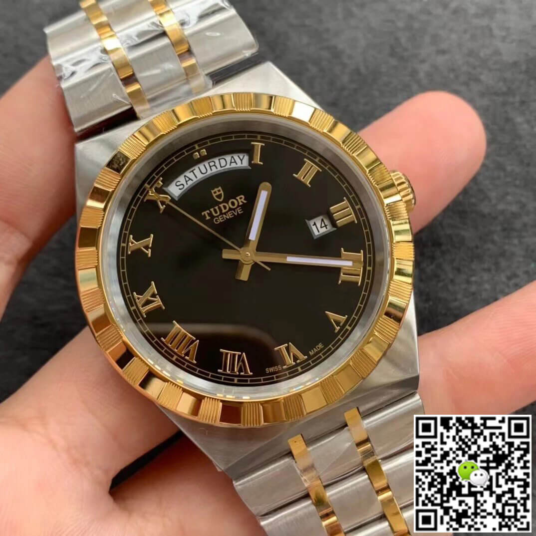 Tudor Royal M28603-0003 V7 Factory Black Dial
