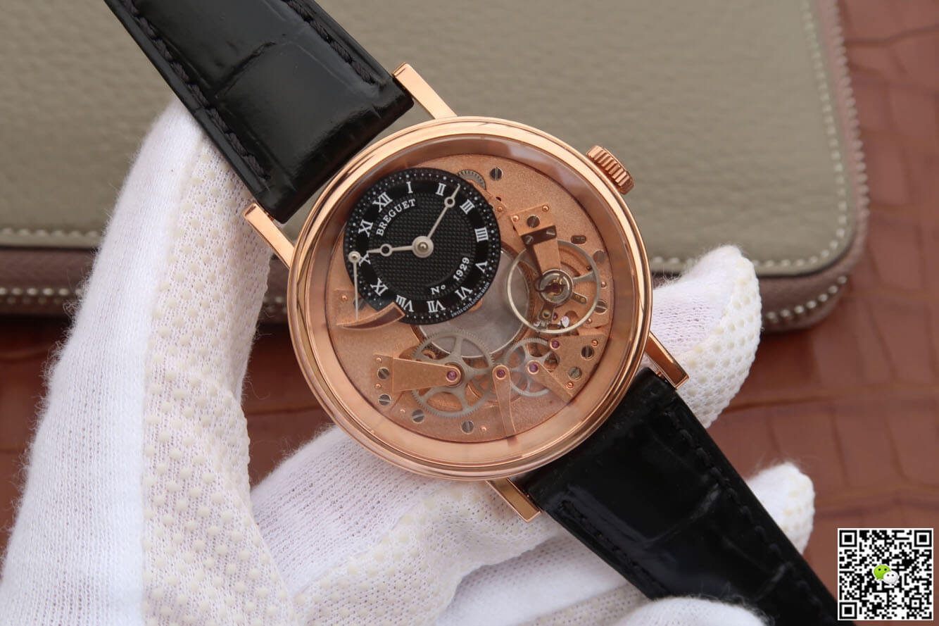Breguet Tradition 7057BR/R9/9W6 Rose Gold Skeleton Dial