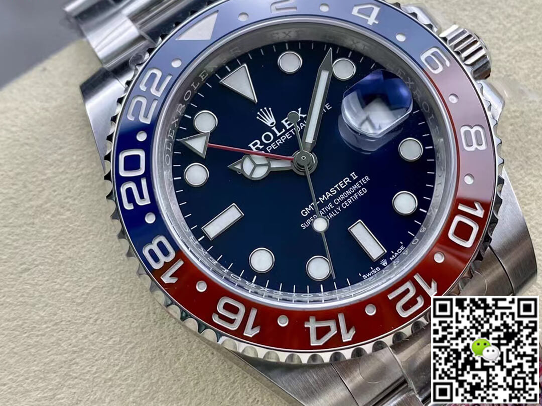 Rolex GMT Master II M126719blro-0003 Clean Factory Blue Dial