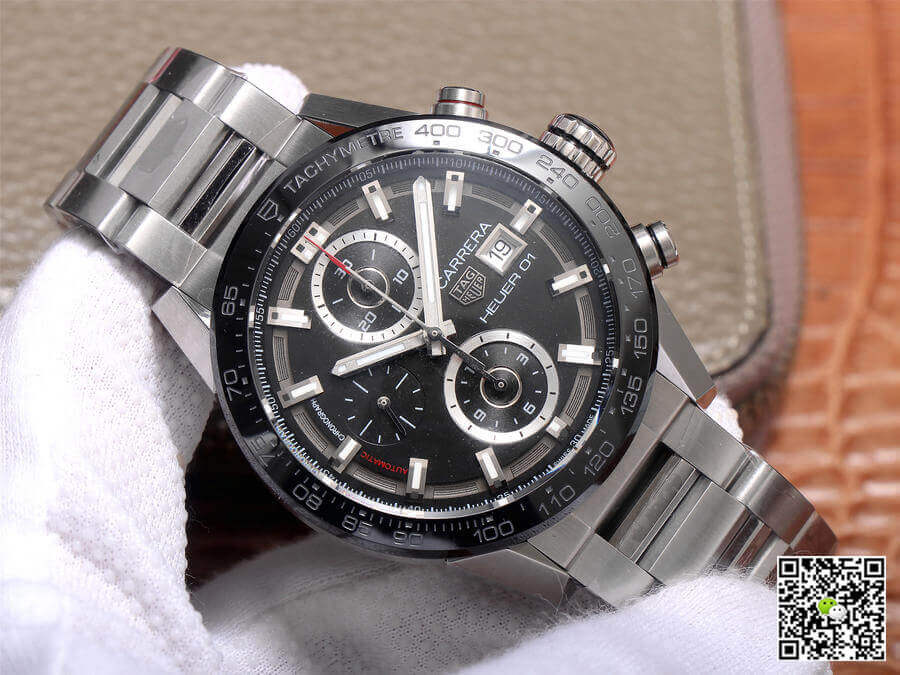 TAG Heuer Carrera CAR201Z.BA0714 XF Factory Black Dial