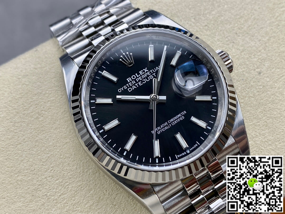 Rolex Datejust M126234-0015 36MM Clean Factory Black Dial