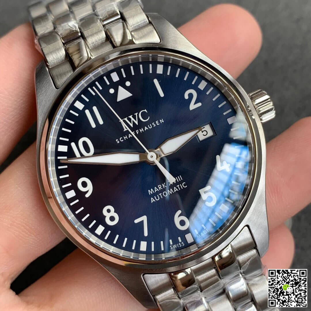 IWC Pilot IW327014 V7 Factory Blue Dial