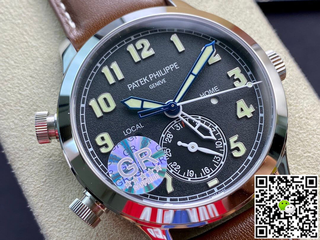 Patek Philippe Calatrava 5524G-001 GR Factory V2 Leather Strap