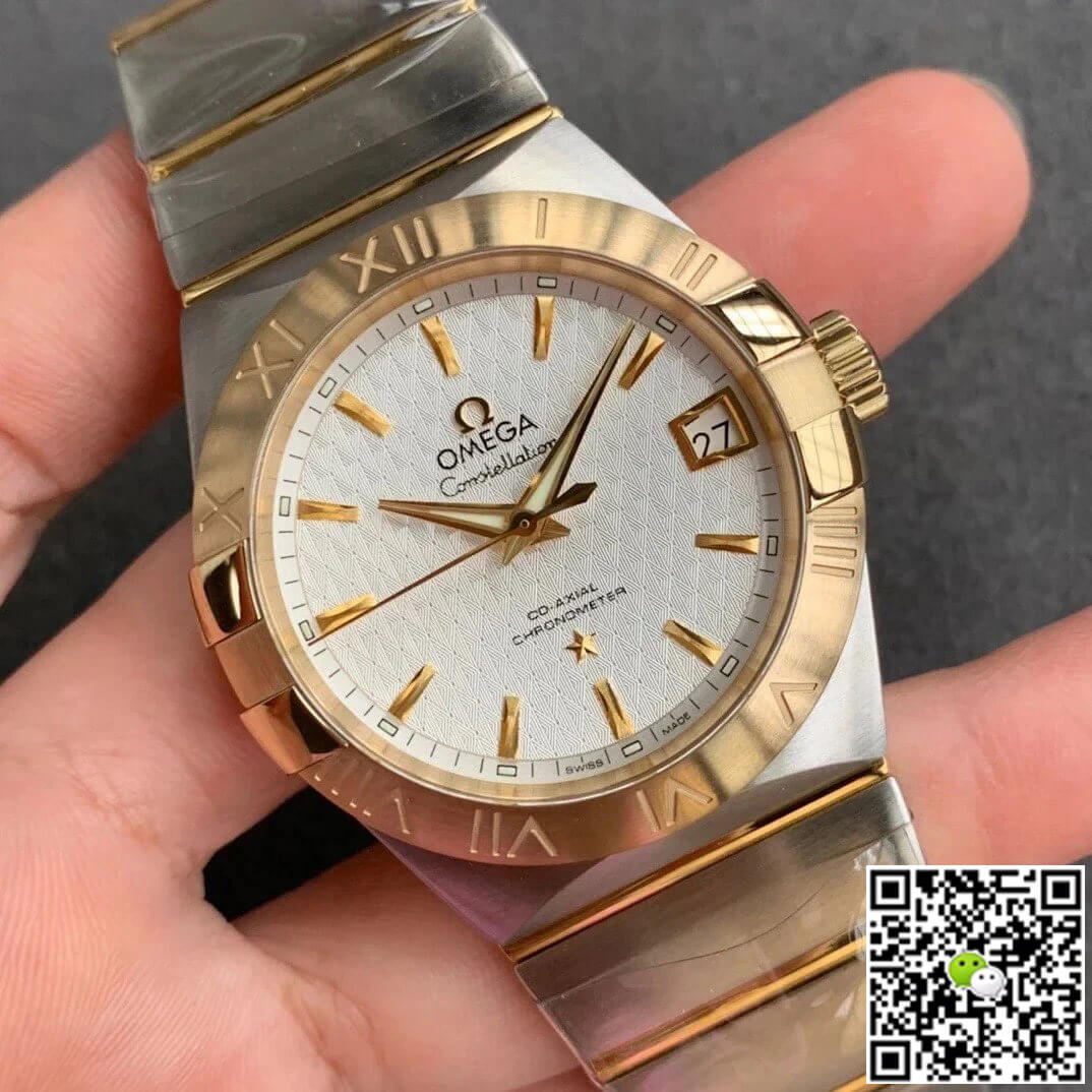 Omega Constellation 123.20.38.21.02.006 VS Factory Yellow Gold