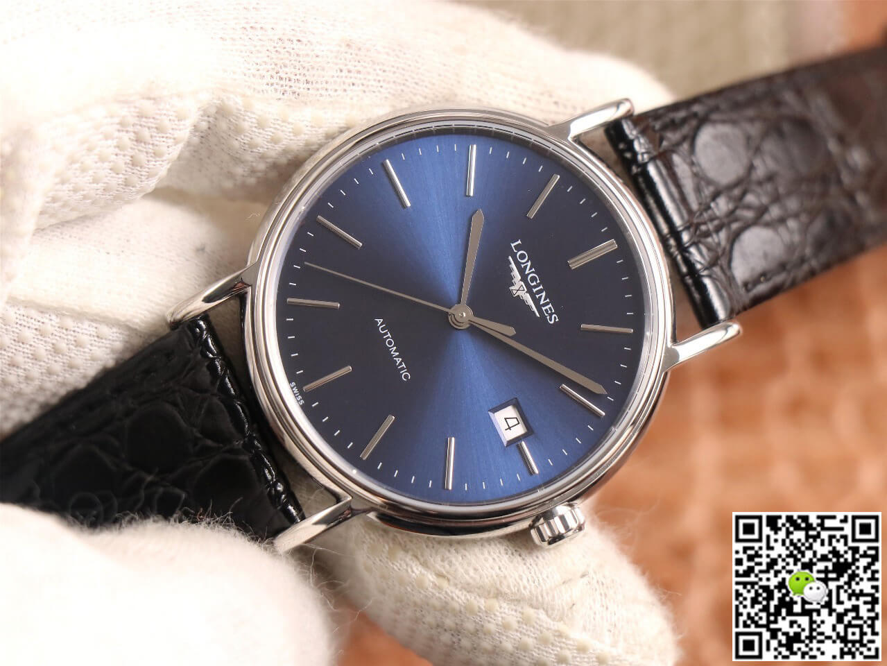 Longines Presence L4.921.4.92.2 KY Factory Blue Dial