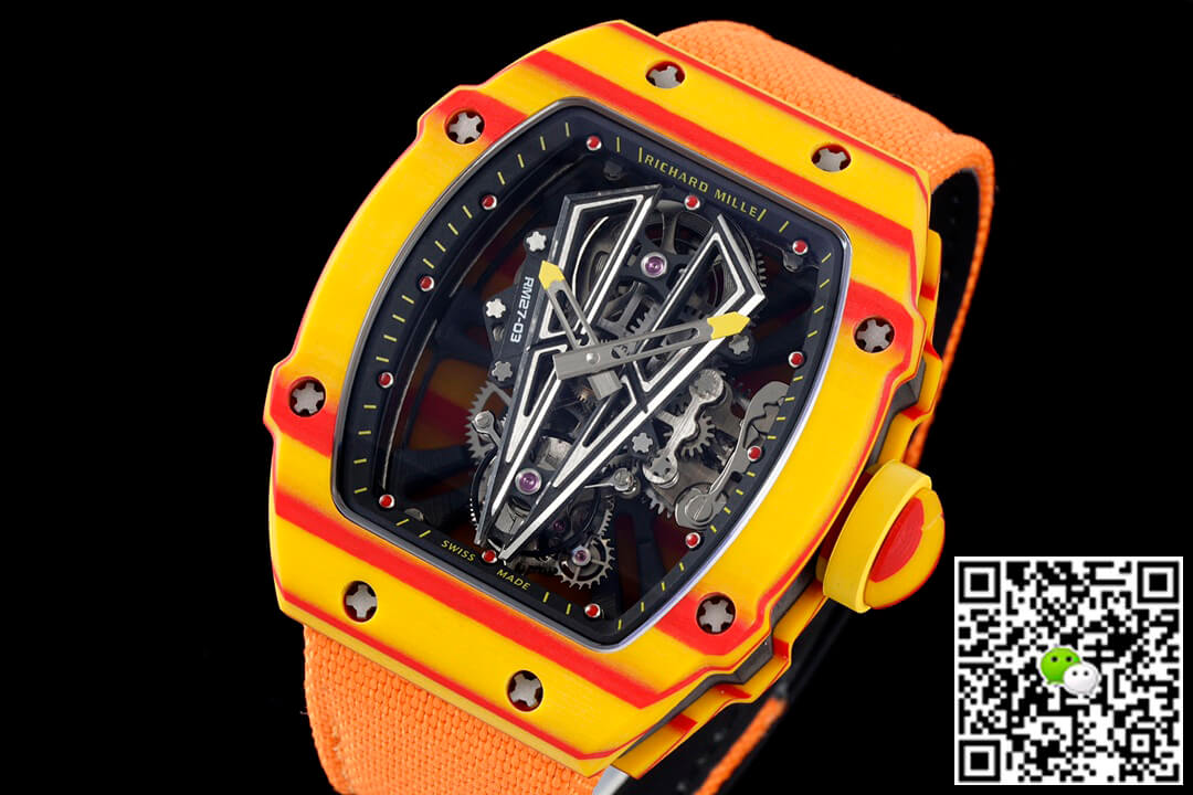 Richard Mille RM27-03 Rafael Nadal Tourbillon RM Factory Orange Strap