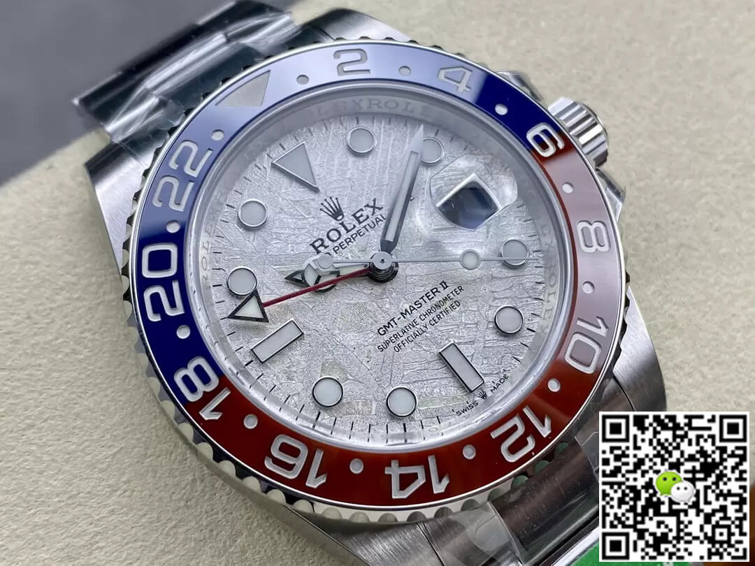 Rolex GMT Master II M126719blro-0002 C+ Factory Meteorite Dial
