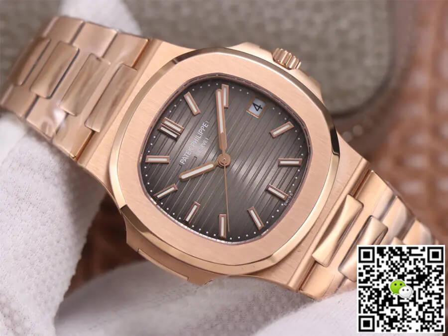 Patek Philippe Nautilus 5711/1R-001 PPF Factory V4 Rose Gold Brown Dial