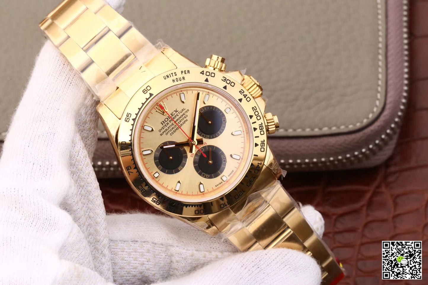 Rolex Daytona Cosmograph 116508 JH Factory Yellow Gold Dial