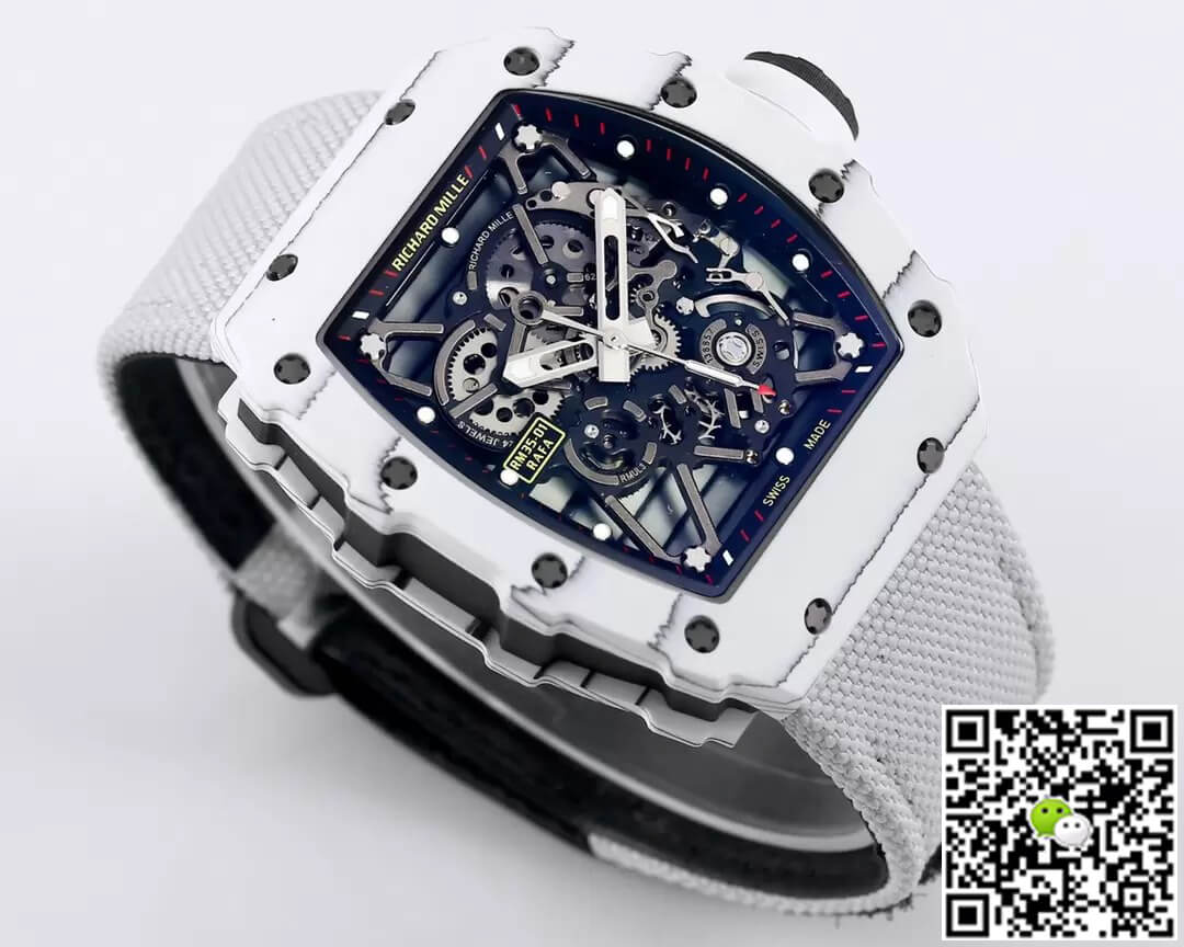 Richard Mille RM35-01 BBR Factory White Carbon Fiber Case