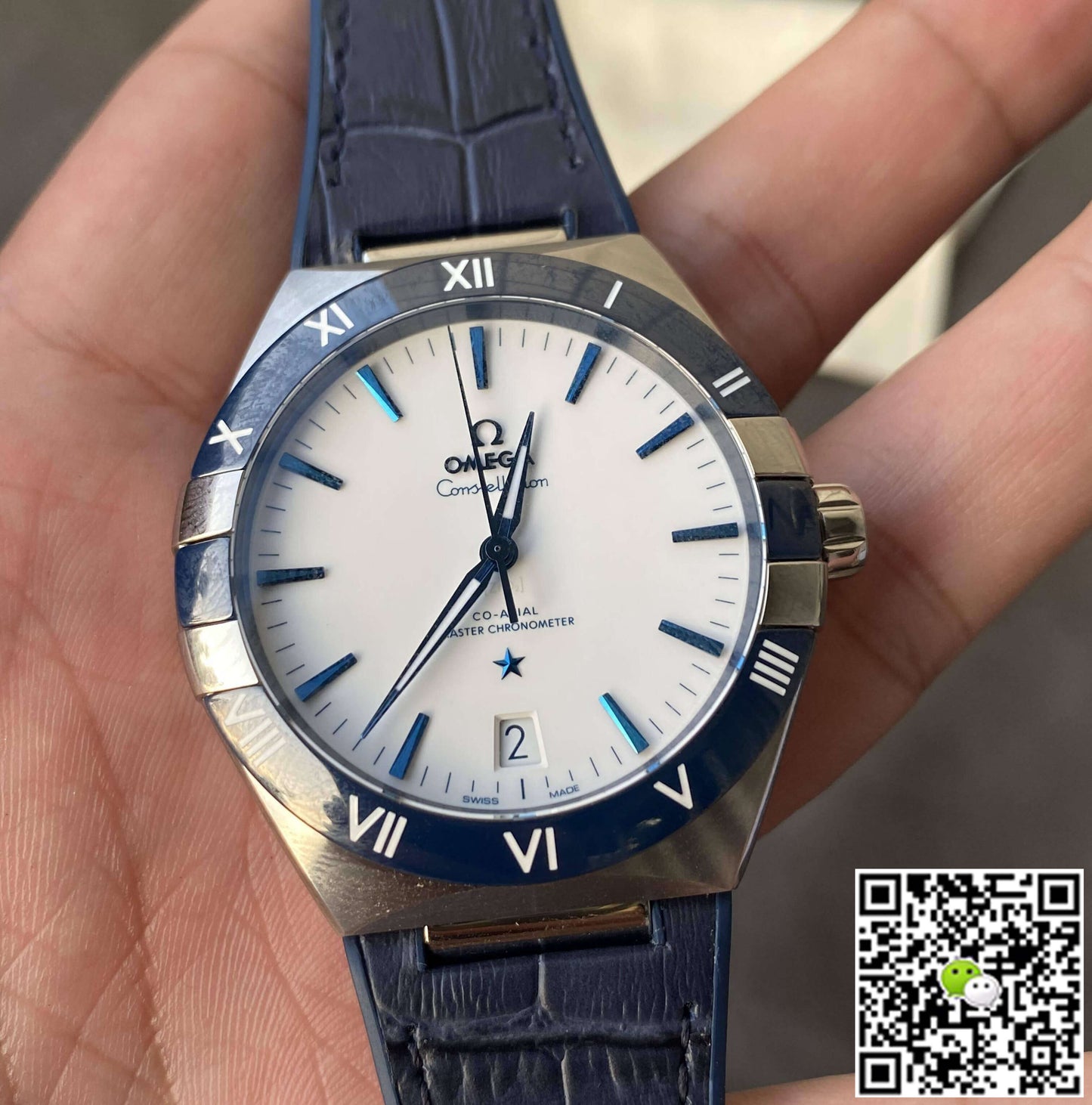 Omega Constellation 131.33.41.21.04.001 VS Factory Ceramic Bezel
