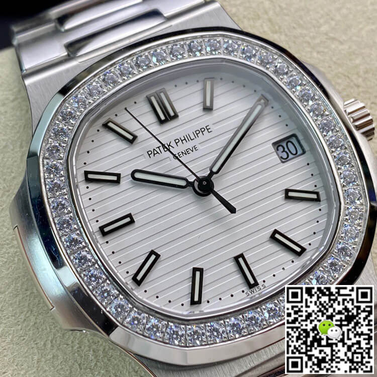 Patek Philippe Nautilus 5713/1G-010 PPF Factory V4 White Dial