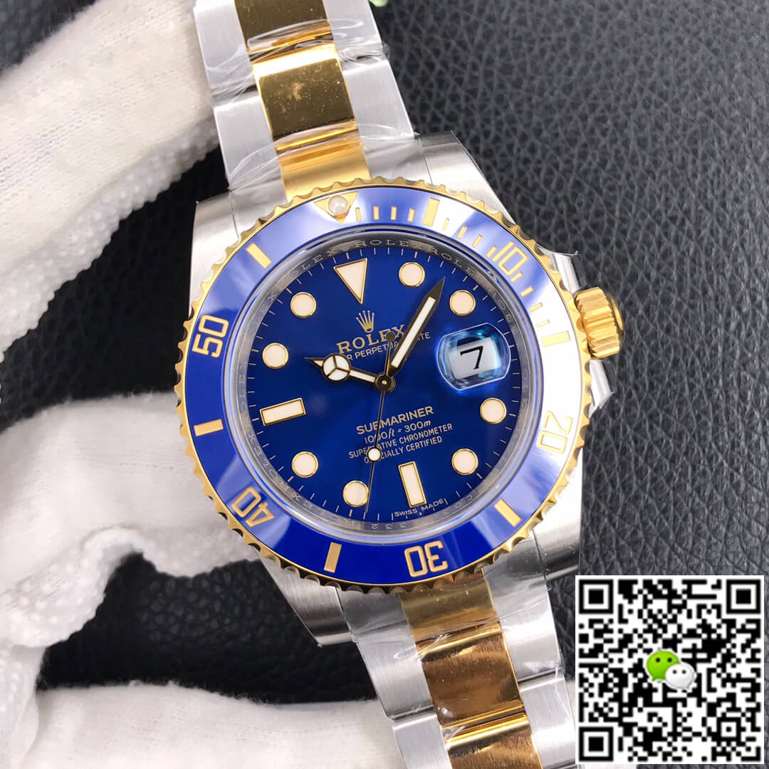 Rolex Submariner 116613LB-97203 VS Factory Blue Ceramic Bezel