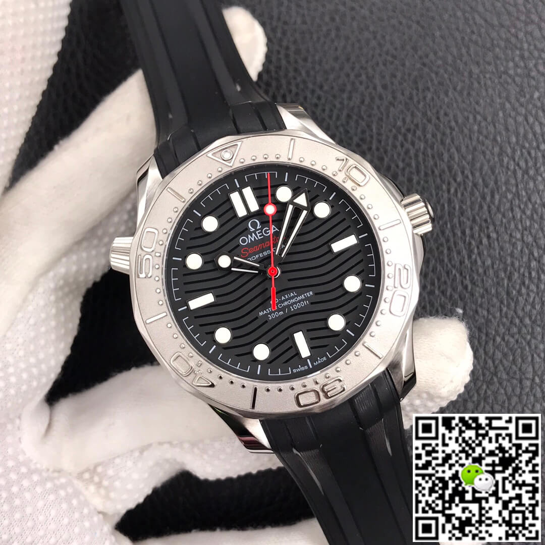 Omega Seamaster Diver 300M 210.32.42.20.01.002 VS Factory Rubber Strap