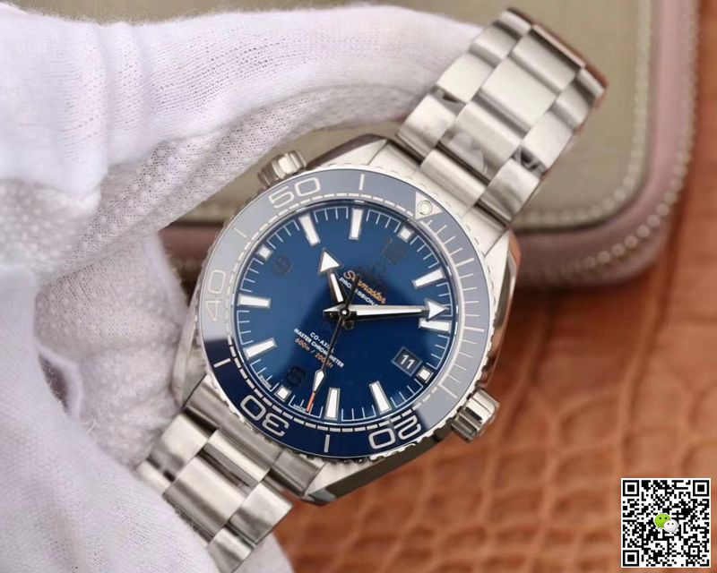 Omega Seamaster 215.30.44.21.03.001 Planet Ocean 600M VS Factory Blue Ceramic Dial