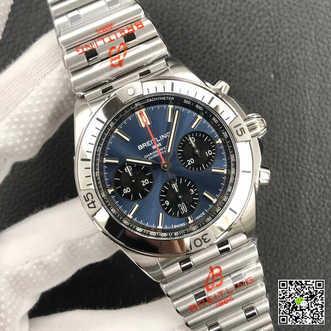 Breitling Chronomat AB0134101C1A1 GF Factory Blue Dial