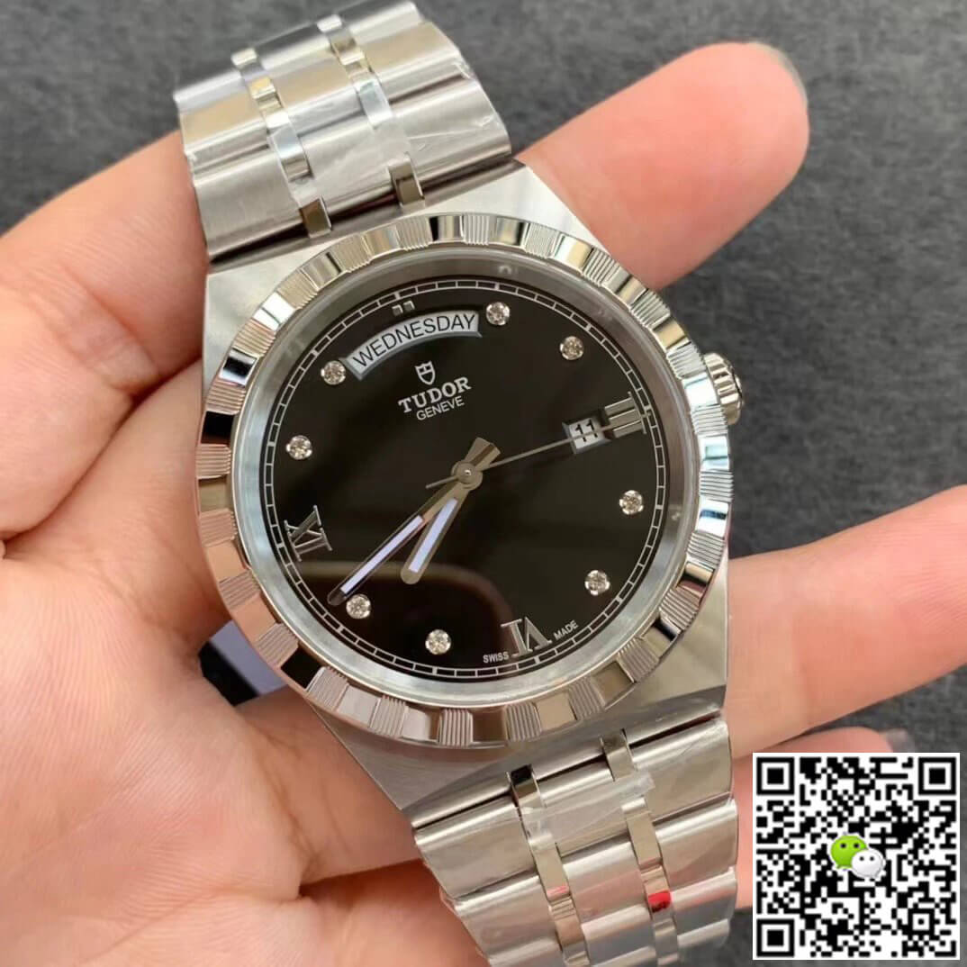 Tudor Royal M28600-0004 V7 Factory black dial