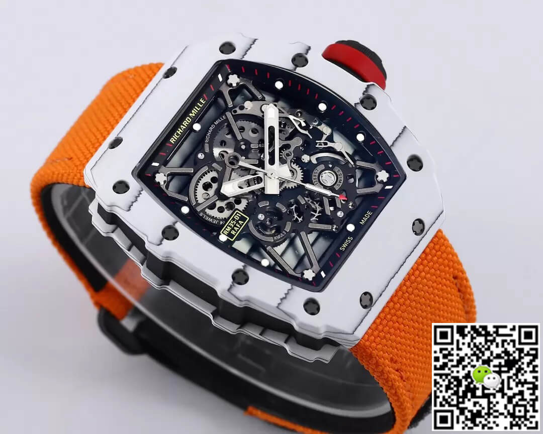 Richard Mille RM35-01 BBR Factory Orange Strap
