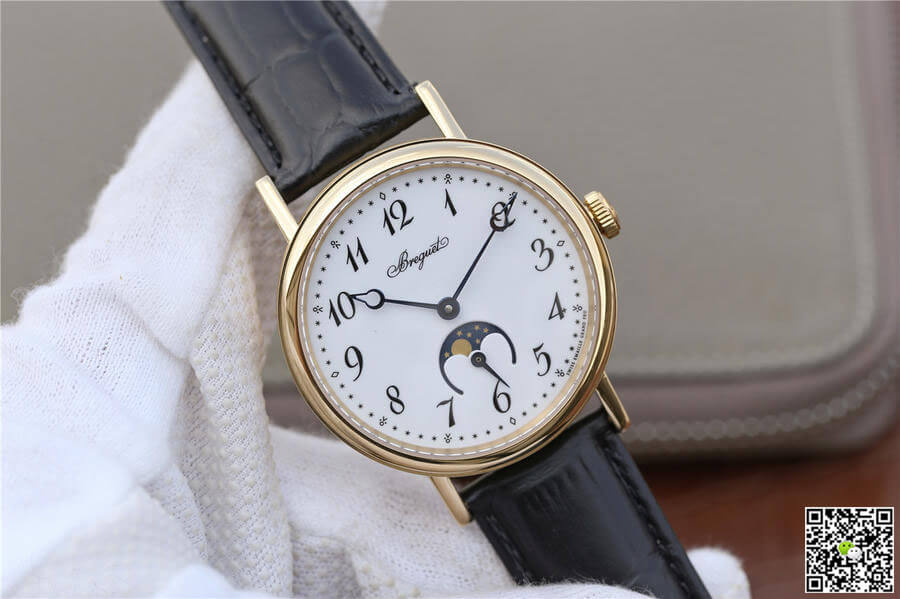 Breguet Classique Moonphase 9087BB/29/964 TW Factory Yellow Gold
