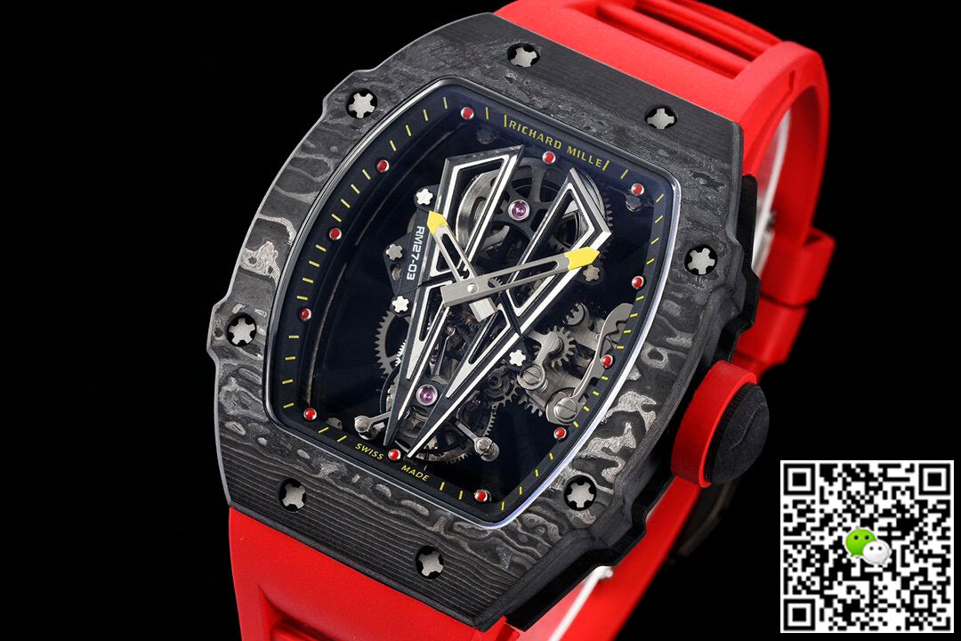 Richard Mille RM27-03 Rafael Nadal Tourbillon RM Factory Red Rubber Strap