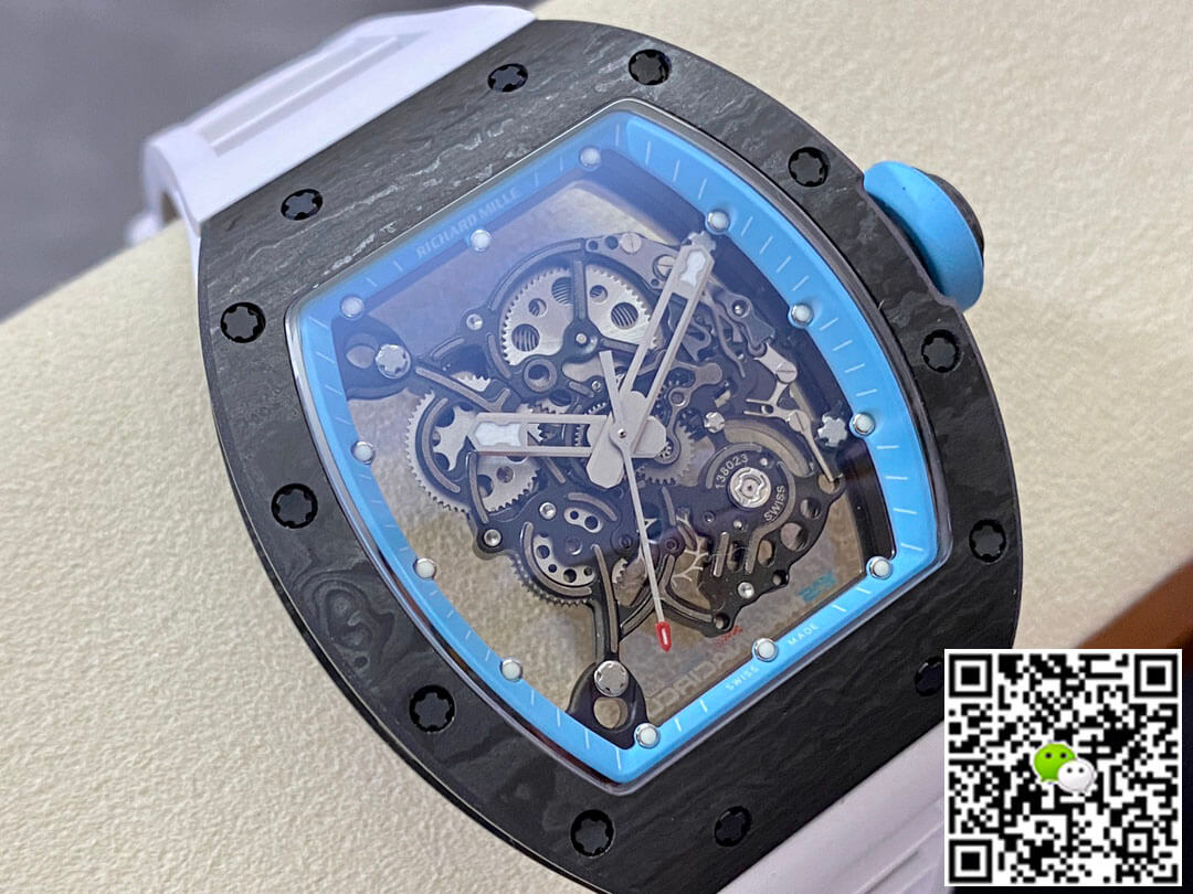 Richard Mille RM-055 BBR Factory Rubber Strap