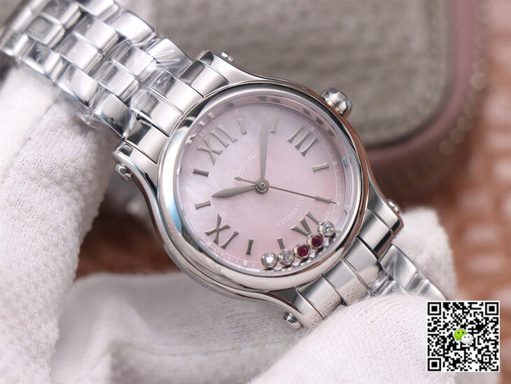 Chopard Happy Sport 278573 YF Factory Pink Dial