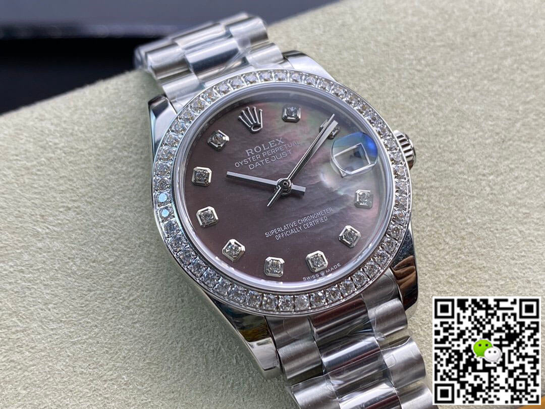 Rolex Datejust M178384-0019 31MM EW Factory Diamond-set Dial