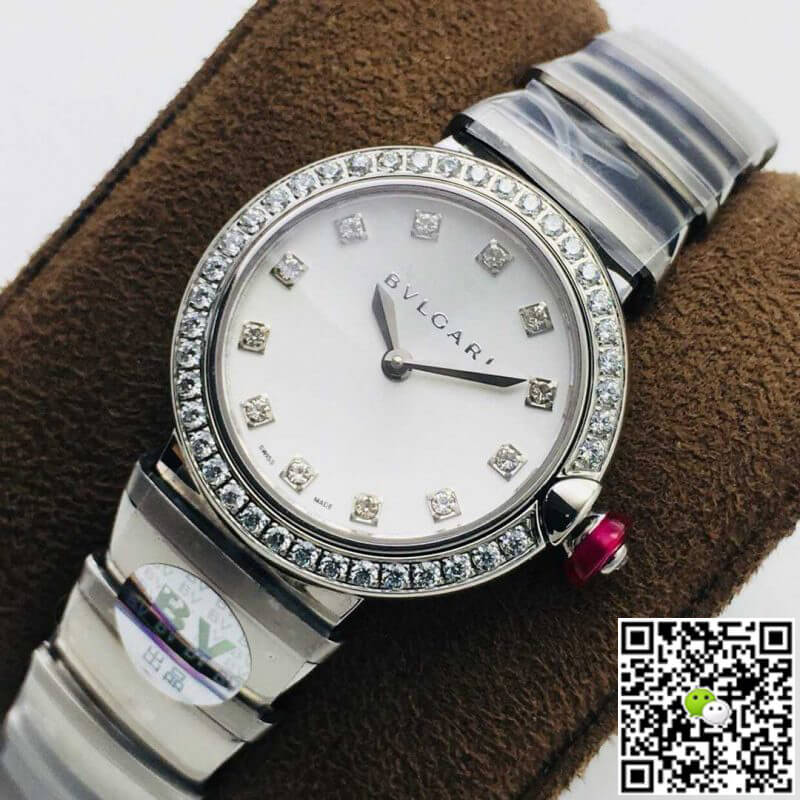Bvlgari LVCEA BV Factory Stainless Steel White Dial