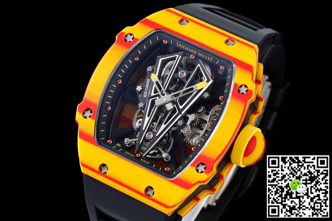 Richard Mille RM27-03 Rafael Nadal Tourbillon RM Factory Rubber Strap