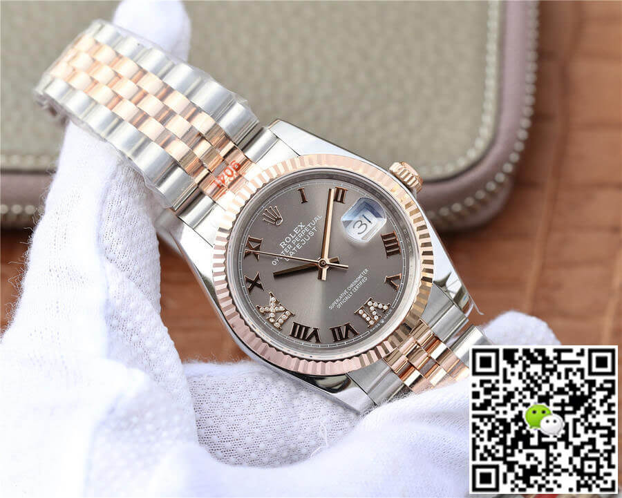 Rolex Datejust M126231-0023 36MM GM Factory Grey Dial
