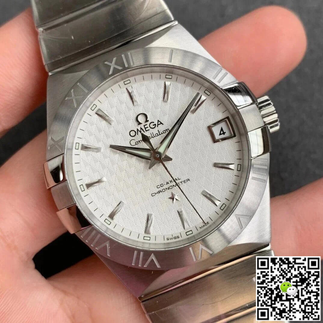 Omega Constellation 123.10.38.21.02.004 VS Factory Stainless Steel