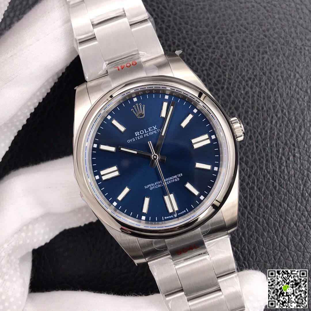 Rolex Oyster Perpetual M124300-0003 41MM EW Factory Blue Dial