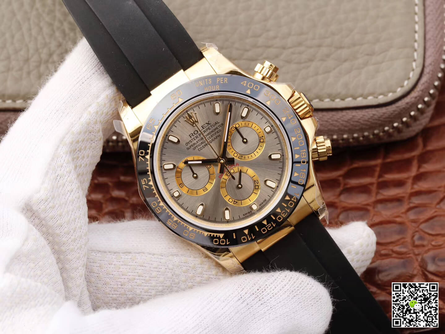 Rolex Daytona Cosmograph 116518LN JH Factory Silver Gray Dial