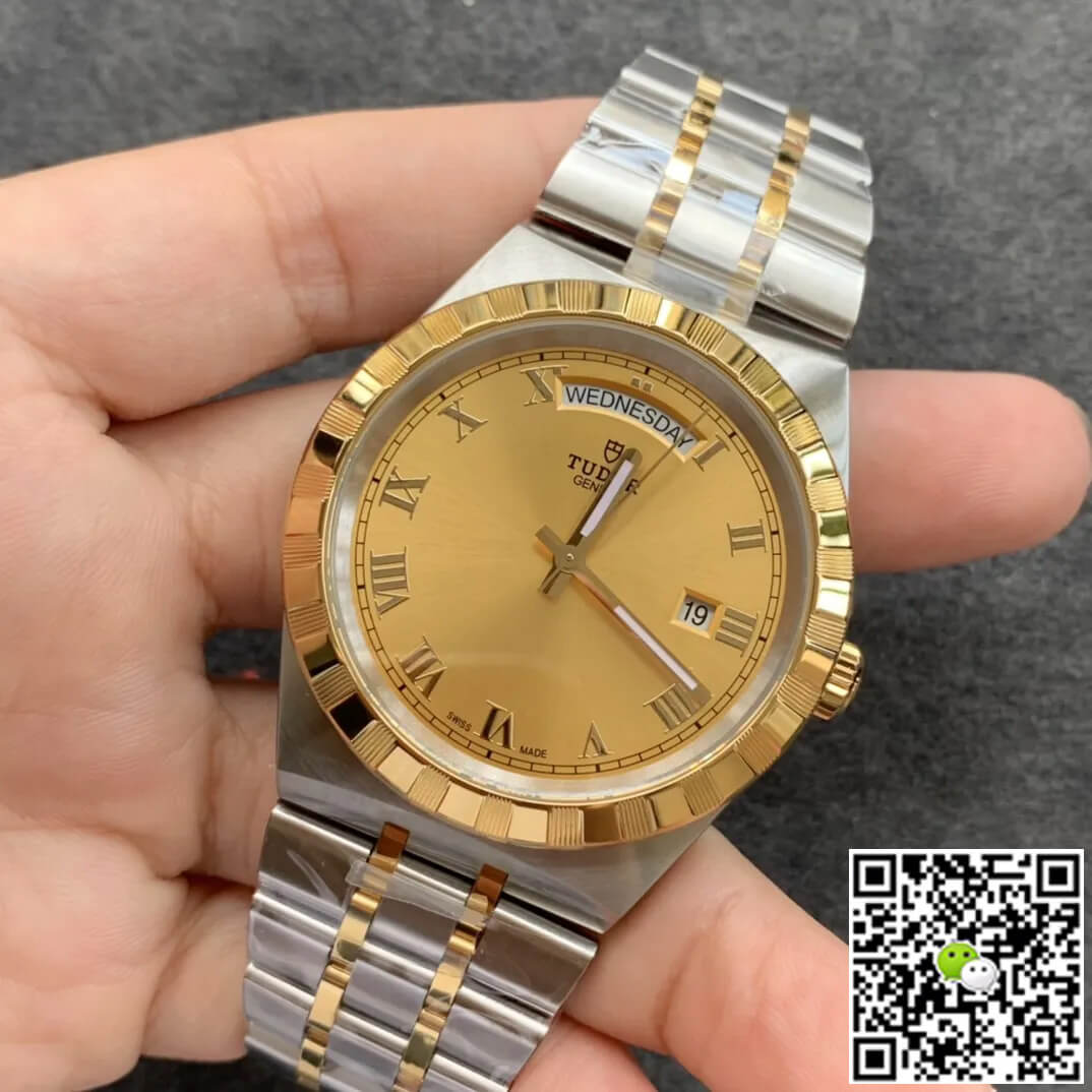 Tudor Royal M28603-0004 V7 Factory Gold Dial