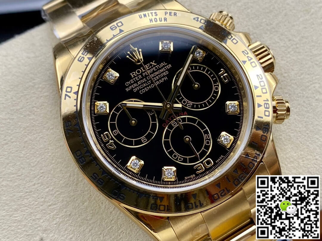 Rolex Cosmograph Daytona M116508-0008 Clean Factory Diamond-set Dial